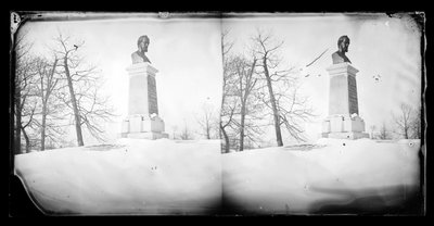 Busto de Payne, Parque Prospect, Brooklyn, 1872-87 de George Bradford Brainerd
