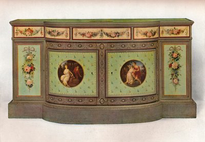 Secretaire commode, c. 1785 de George Brookshaw