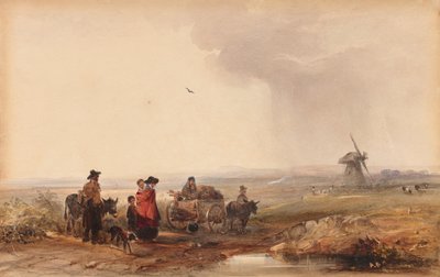 Campamento gitano, Holanda de George Bryant Campion