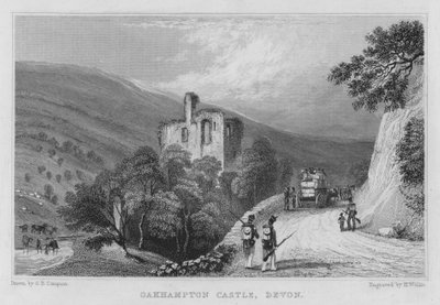 Castillo de Oakhampton, Devon de George Bryant Campion