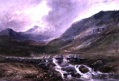 Escena Montañosa Galesa de George Bryant Campion