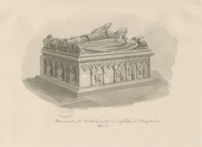Iglesia de Leigh - Monumento a Sir John Aston de George Buckler
