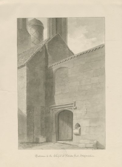 Entrada de la Capilla de Pillaton Hall de George Buckler