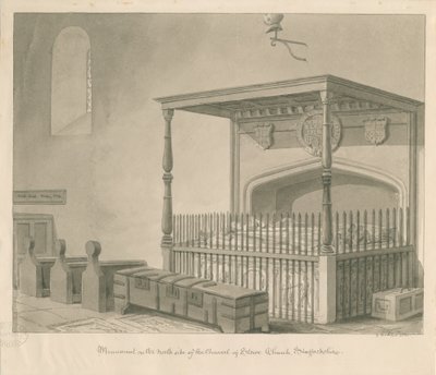 Stowe Church - Tumba de mesa de George Buckler