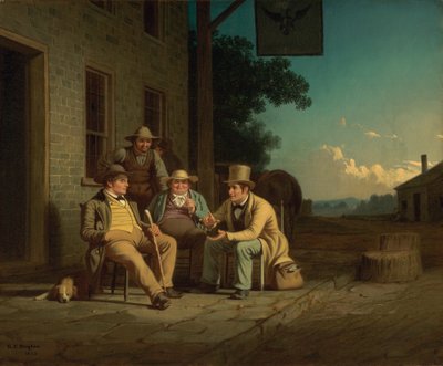 Pedir el voto de George Caleb Bingham