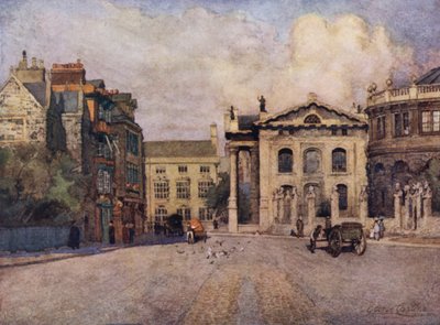 Oxford: Broad Street de George Carline