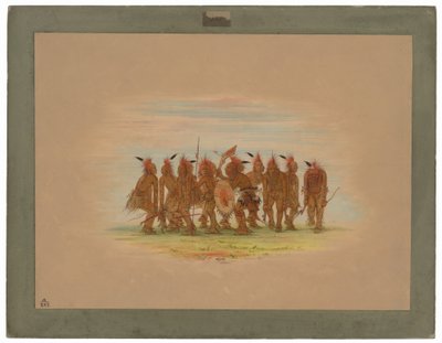 Baile divertido - Saukie de George Catlin