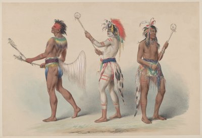 Jugadores de Pelota de George Catlin