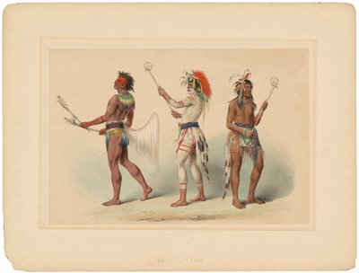 Jugadores de pelota de George Catlin