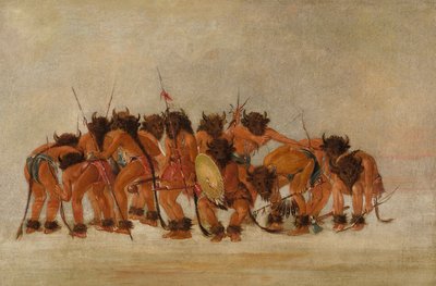 Danza del Búfalo, Mandan de George Catlin