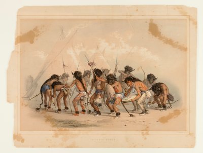 Baile del Búfalo nº 8 de George Catlin