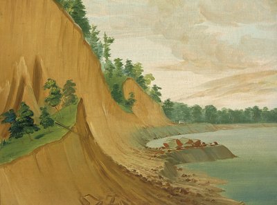 Casa de comercio de Cabane, a 930 millas sobre St. de George Catlin