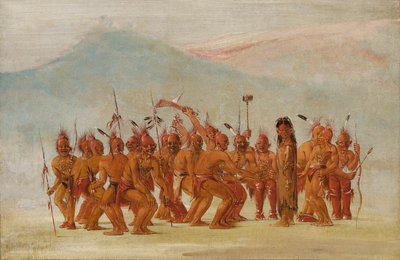 Baile al Berdash de George Catlin