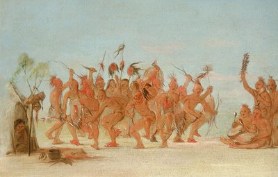 Baila al son del Saco Medicinal de los Valientes de George Catlin