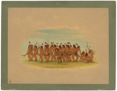 Danza del Perro - Sioux de George Catlin