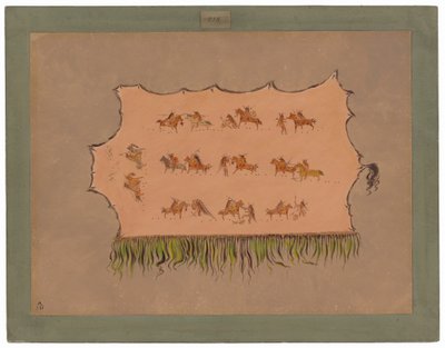 Facsímil de la túnica del Jefe Cuatro Hombres - Mandan de George Catlin