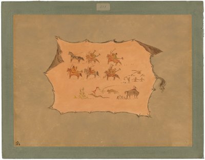 Facsímil de una Túnica de Doctor Pawnee de George Catlin