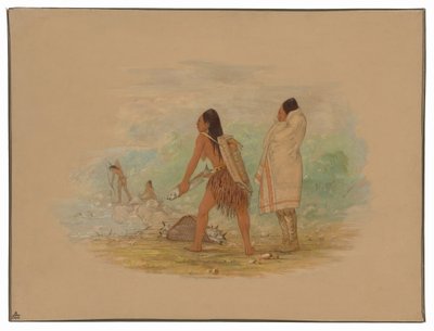 Indios Flathead de George Catlin