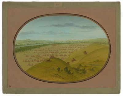 Fuerte Pierre de George Catlin