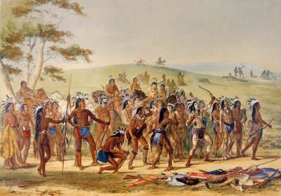 Juego de la Flecha de George Catlin