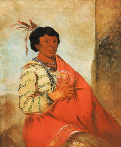 Gaw-záw-que-dung, El que saluda de George Catlin