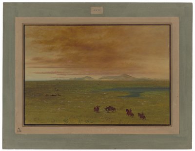 Gran lavadero, Pampa del Sacramento de George Catlin