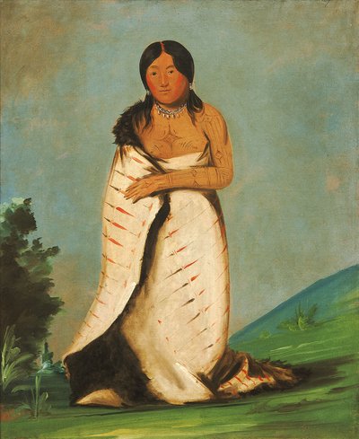 Hee-láh-dee, Fuente Pura, Esposa del Humo de George Catlin