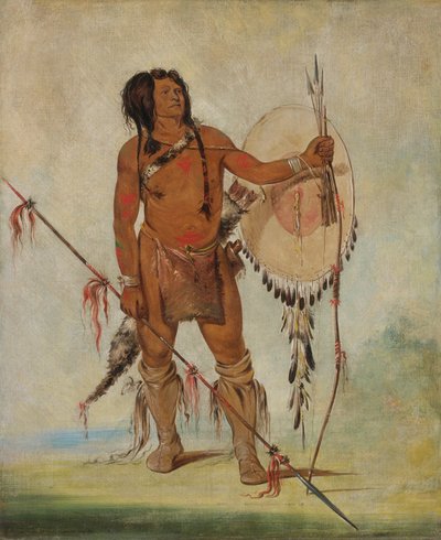 His-oo-sán-chees, Españolito, un guerrero de George Catlin