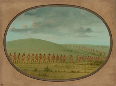 Fila India - Iowa, 1861-1869 de George Catlin
