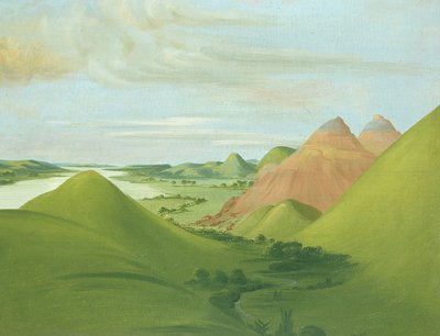 Iron Bluff, a 1.200 millas sobre St. de George Catlin