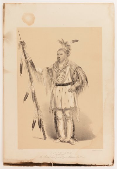 Joc-o-sot, el Oso Caminante de George Catlin