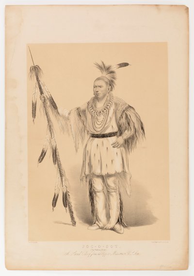 Joc-o-sot, el Oso Caminante de George Catlin