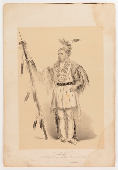 Joc-o-sot, el Oso Caminante de George Catlin