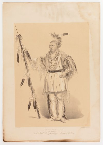 Joc-o-sot, el Oso Caminante de George Catlin