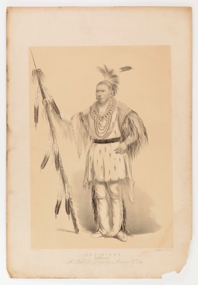 Joc-o-sot, el Oso Caminante de George Catlin