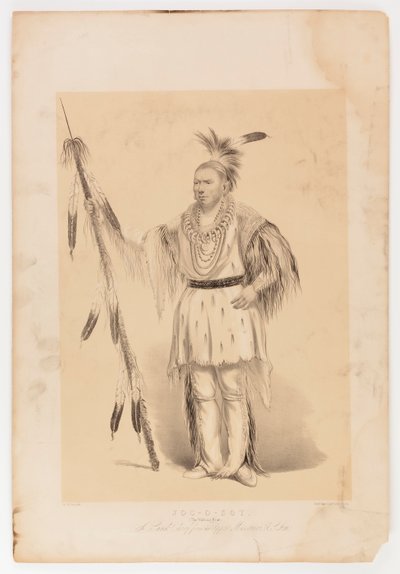 Joc-o-sot, el Oso Caminante de George Catlin