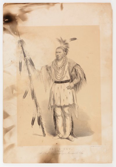 Joc-o-sot, el Oso Caminante de George Catlin