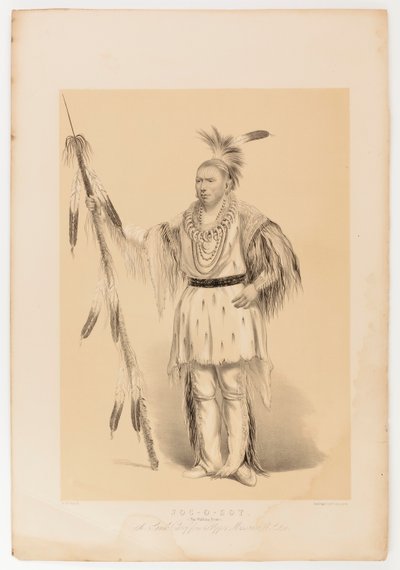 Joc-o-sot, el Oso Caminante de George Catlin