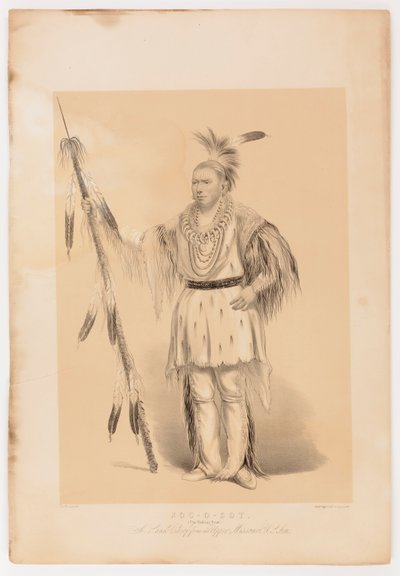 Joc-o-sot, el Oso Caminante de George Catlin