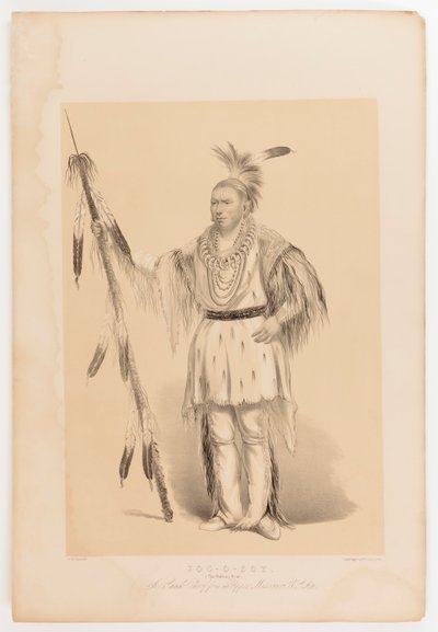 Joc-o-sot, el Oso Caminante de George Catlin