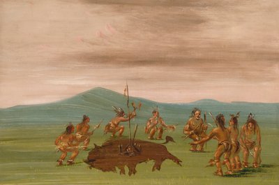 Búfalo de Medicina de los Sioux de George Catlin