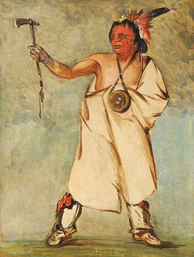 Naw-naw-páy-ee, El soldado de George Catlin
