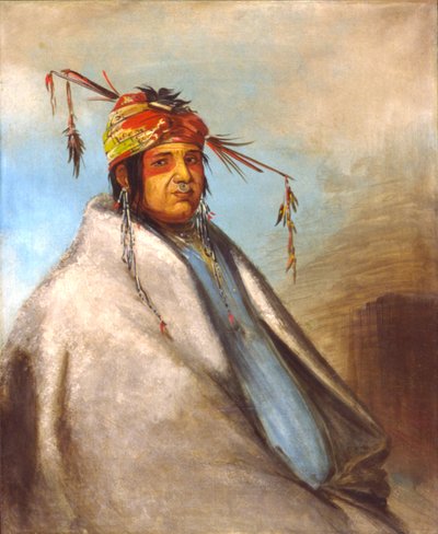 Non-on-dá-gon, un Jefe de George Catlin