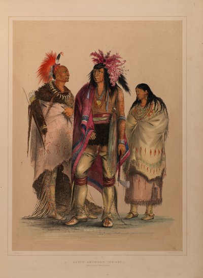 Cartera india norteamericana de George Catlin