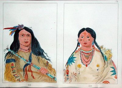 Indios norteamericanos de George Catlin