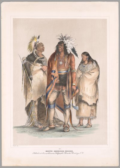 Indios norteamericanos de George Catlin