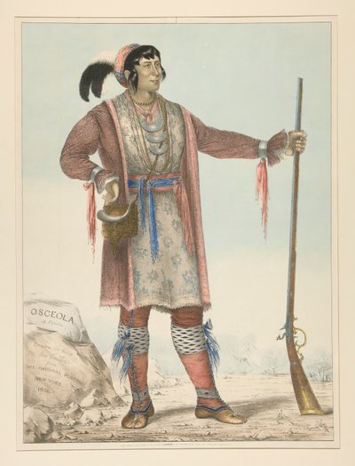 Osceola (jefa india) de George Catlin