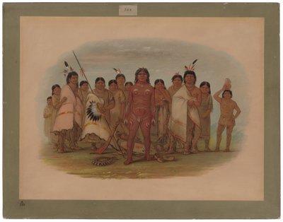 "Píntame" - Apache de George Catlin