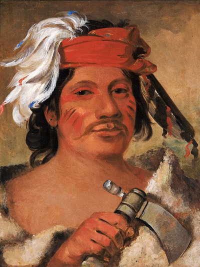 Seneca Steele, un Gran Libertino, 1831 de George Catlin