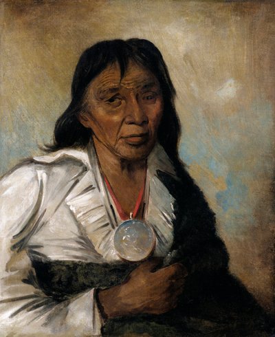Shin-gós-se-moon, Gran Vela, un Jefe, 1836 de George Catlin